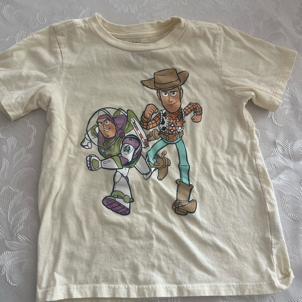 Toy Story Kids T-Shirt - Cream